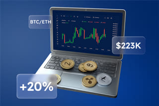 Technology visualisation of an AI automated trading system on Lolvargenix AI